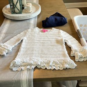 White Lilly Pulitzer sweater
